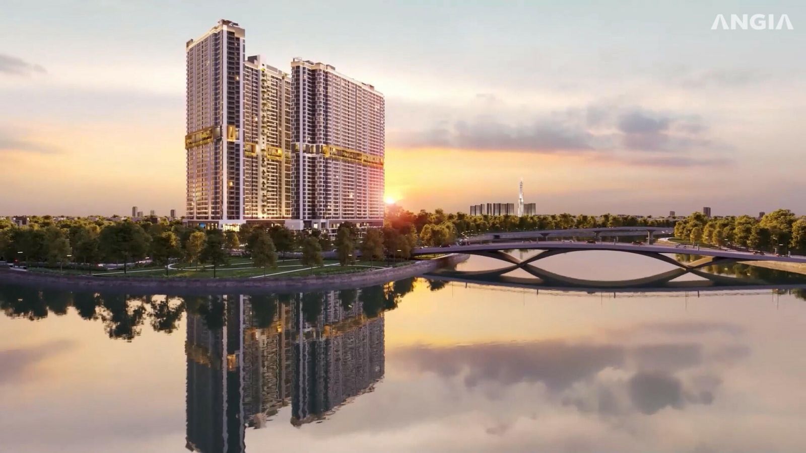 Phối cảnh dự án The Gió Riverside